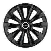 Set 4 Capace Roti, potrivite jantelor de R15, pentru Smart, model delta negru