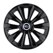 Set 4 Capace Roti, potrivite jantelor de R15, pentru Subaru, model delta negru