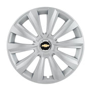 Set 4 Capace Roti, potrivite jantelor de R16, pentru Chevrolet, model delta cromat