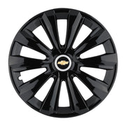 4 darabos dísztárcsa készlet, R16 felnikre alkalmas, Chevrolet-hez, fekete delta modell