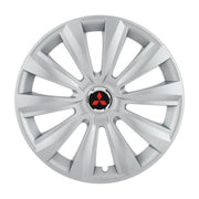 4 darabos dísztárcsa készlet, R16 felnikre alkalmas, Mitsubishi delta modell króm