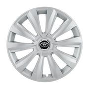 Set 4 Capace Roti, potrivite jantelor de R16, pentru Toyota, model delta cromat