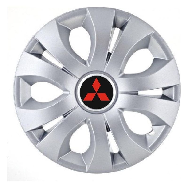 Set 4 Capace Roti, potrivite jantelor de R17, Compatibil Cu Mitsubishi, model top crom