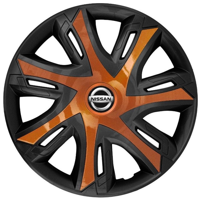 Set 4 capace roti Power bicolor cooper R14 Compatibil Cu Nissan
