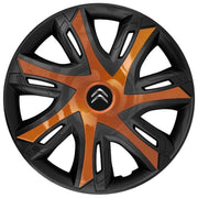 Set 4 capace roti Power bicolor cooper R16 Compatibil Cu Citroen