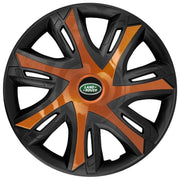 Set 4 capace roti Power bicolor cooper R16 Compatibil Cu Land Rover