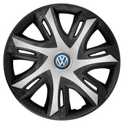 Set 4 capace roti Power Bicolor Silver R14 Compatibil Cu Volkswagen