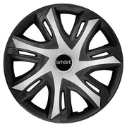 Set 4 capace roti Power Bicolor Silver R16 Compatibil Cu Smart