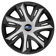 Set 4 capace roti Power Bicolor Silver R16 Compatibil Cu Subaru