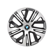 4 db-os 14 hüvelykes (R14) kerékborító készlet hollószürke-fekete, BMW-vel kompatibilis