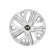 4 db-os 15 colos (R15) kerékborító készlet, hollószürke, Hyundai-kompatibilis