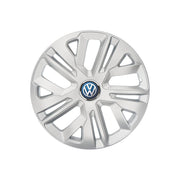 4 darabos 16 hüvelykes (R16) Raven szürke dísztárcsa készlet, Volkswagen-kompatibilis