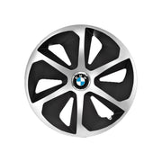4 darabos Roco szürke-fekete kerékborítás készlet R15 BMW-vel kompatibilis