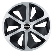 Set 4 capace roti Roco Gri-Negru R17 pentru gama auto Jeep