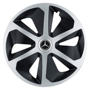 Set 4 capace roti Roco Gri-Negru R17 pentru gama auto Mercedes-Benz