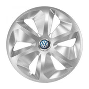 4 darabos Roco szürke kerékborítás készlet R14, Volkswagenhez