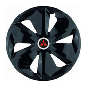 Set 4 Capace Roti Roco Negru R14, pentru Mitsubishi