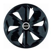 Set 4 Capace Roti Roco Negru R15, pentru Daewoo