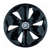 4 darabos Roco fekete kerékszett R15, Volkswagenhez