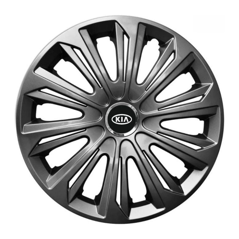 4 db-os erős grafit keréktárcsa készlet R14 kompatibilis a Kia modellekkel