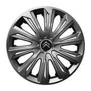 Set 4 capace roti strong grafit R15 Compatibil Cu Citroen