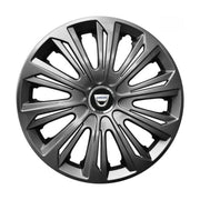 Set 4 capace roti strong grafit R15 Compatibil Cu Dacia