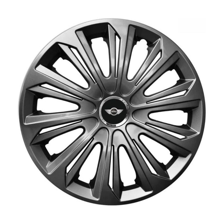Set 4 capace roti Strong grafit R15 Compatibil Cu Mini Cooper