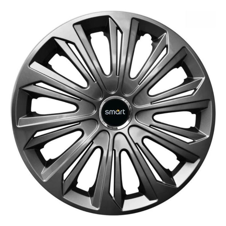 Set 4 capace roti strong grafit R15 Compatibil Cu Smart