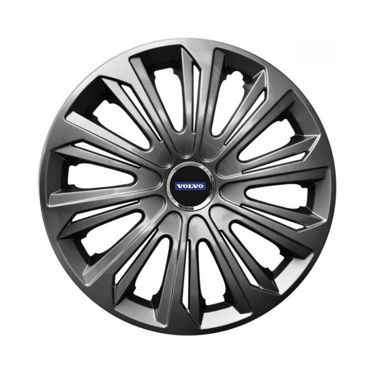 Set 4 capace roti strong grafit R15 Compatibil Cu Volvo