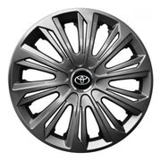 Set 4 capace roti strong grafit R16 Compatibil Cu Toyota