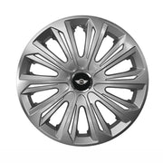 Set 4 capace roti Strong silver varnished R14 Compatibil Cu Mini Cooper