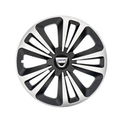 Set 4 Capace Roti Terra Gri-Negru R16, Compatibil Cu Dacia