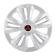 Set 4 Capace Roti Terra Gri R14, pentru Mitsubishi