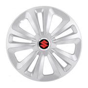 Set 4 Capace Roti Terra Gri R16, pentru Suzuki