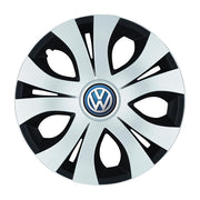 Set 4 Capace Roti Top Gri-Negru R16, Compatibil Cu Volkswagen
