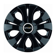 Set 4 Capace Roti Top Negru R14, Compatibil Cu Smart