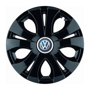 Set 4 Capace Roti Top Negru R14, Compatibil Cu Volkswagen