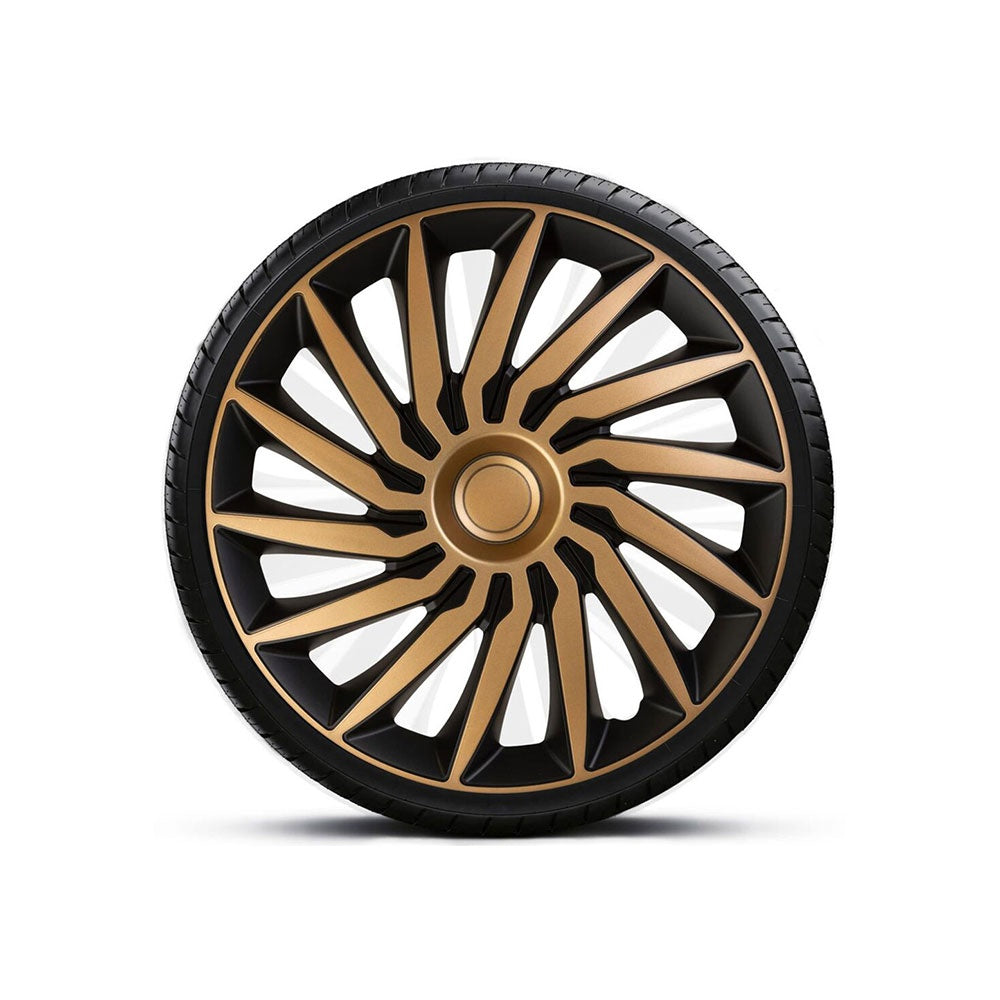 KERÉKKUPAK KÉSZLET 15' SÁRGA-FEKETE SÁRGA KENDO GYŰRŰVEL