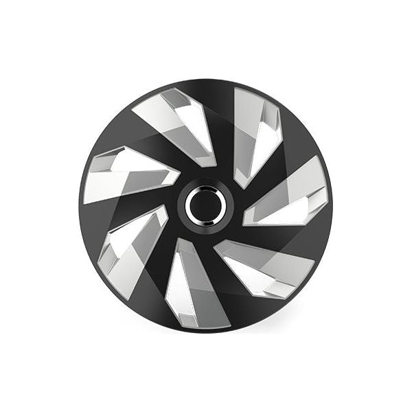 15"-OS KERÉKBORÍTÓ KÉSZLET VECTOR RC EZÜST ÉS FEKETE