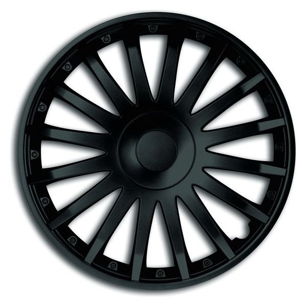 SET CAPACE ROTI 16` NEGRE CRYSTAL