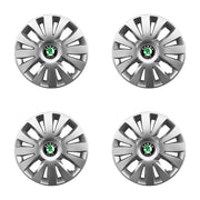 Set 4 capace roti potrivite jantelor de 15 inch compatibile gama SKODA model - 324