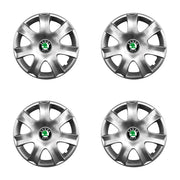 Set 4 capace roti potrivite jantelor de 15 inch compatibile gama SKODA model - 326
