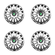 Set 4 capace roti potrivite jantelor de 15 inch compatibile gama SKODA model - 329