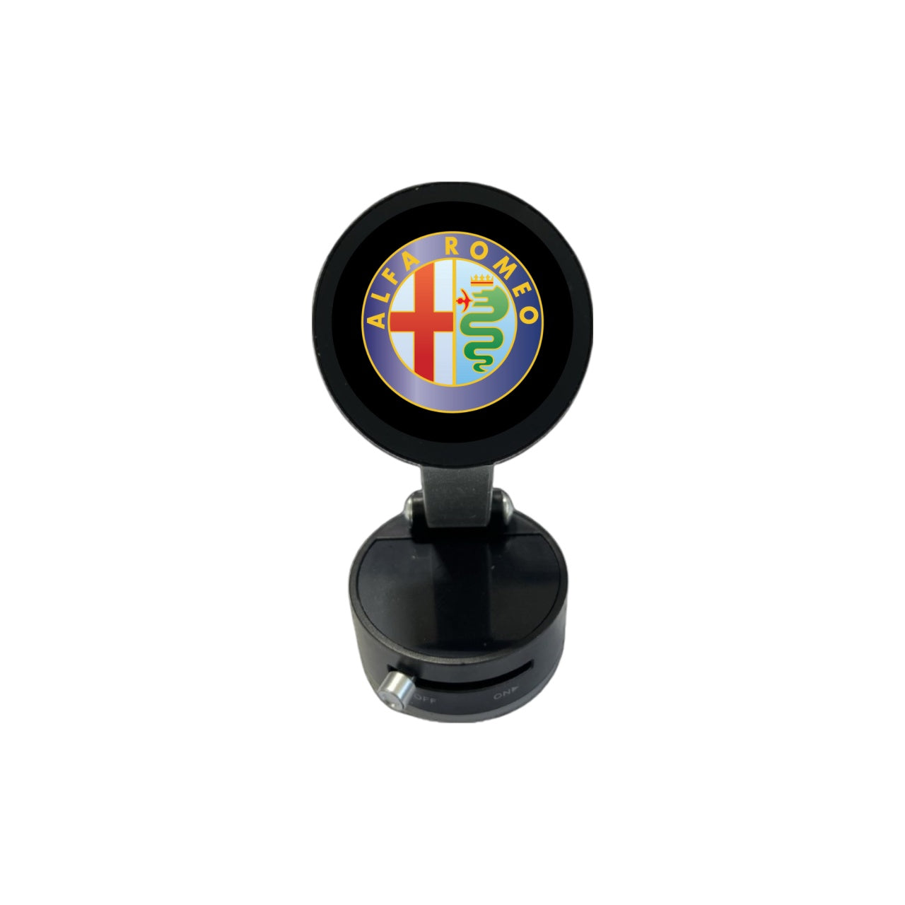 Suport Magnetic Negru cu Ventuza si Brat Reglabil Pentru Alfa Romeo