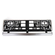 Suport numar inmatriculare aluminiu polisat-Digital Muresan SRL