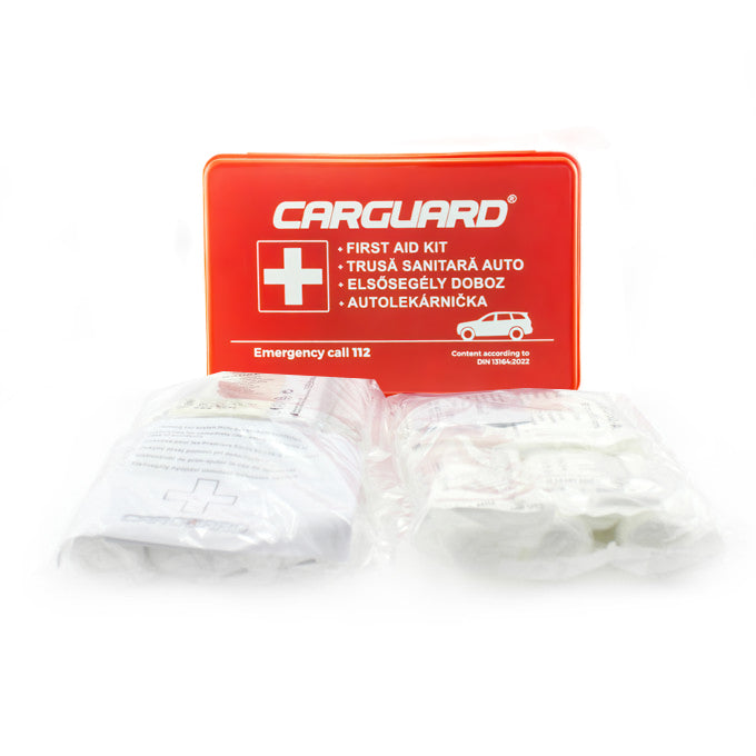 Trusă sanitară auto - Certificat R.A.R. - CARGUARD