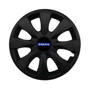Set 4 capace roti potrivite jantelor de 15 inch compatibile VOLVO, Model - 316 Black Edition