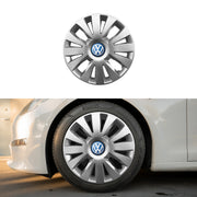 Set 4 capace roti potrivite jantelor de 15 inch compatibile gama VOLKSWAGEN model - 324, Sigla Albastra