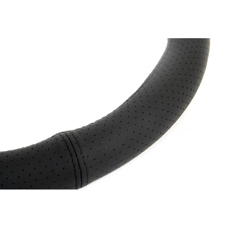 Husă volan, piele naturală, M, 37-39, matlasata
