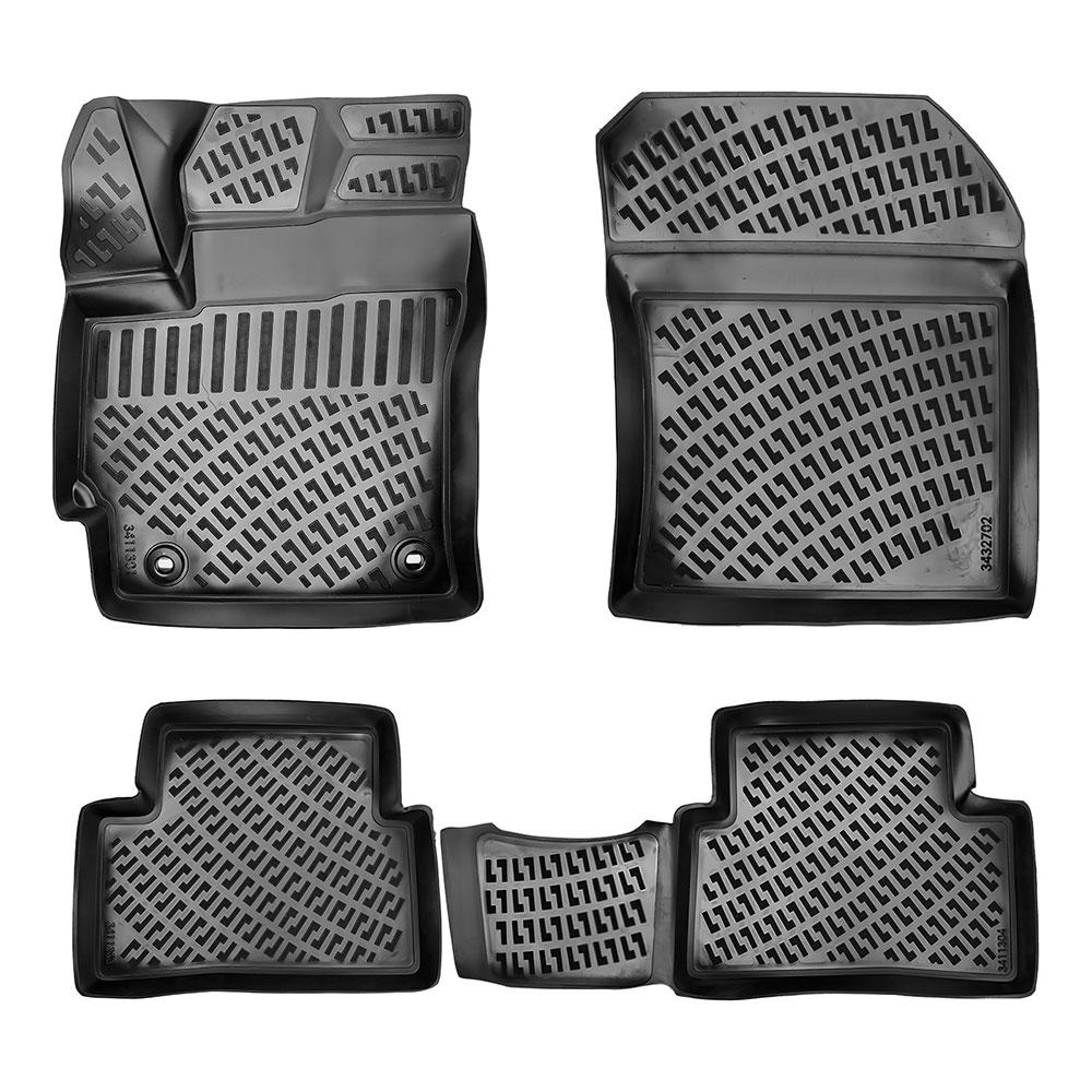 SET COVORASE AUTO CAUCIUC UMBRELLA PENTRU TOYOTA COROLLA XII (E210. EA10. EH10) SEDAN 2018-